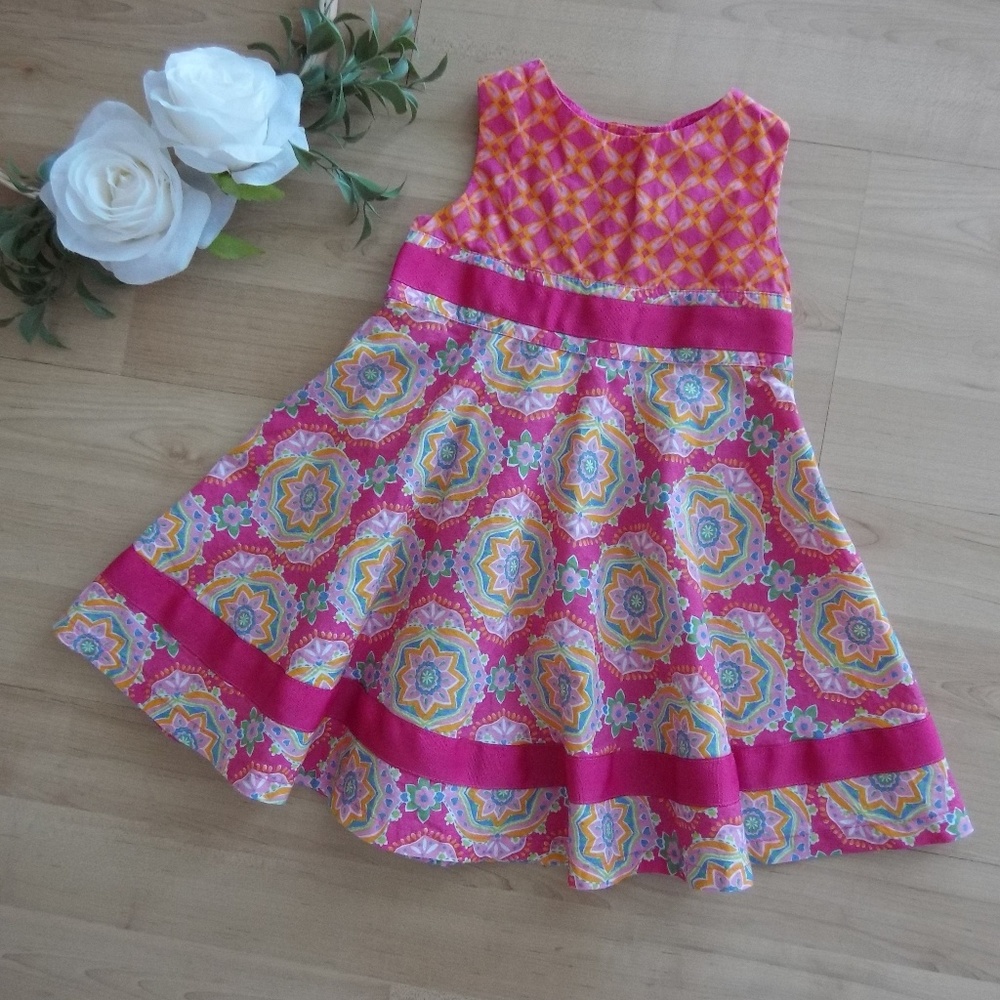 Lilly Wicket Medallion Dress & Bloomer Set 12 M
